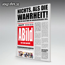 Abizeitung drucken Cover mit Abi Logo - abizeitungen-drucken.de