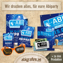 abigrafen.de - Abiparty Produkte